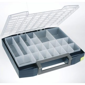 Contenitore modulare Raaco in PC, PP, 20 scomparti, 78mm x 465mm x 401mm
