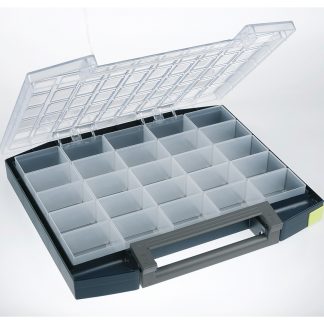 Contenitore modulare Raaco in PC, PP, 25 scomparti, 55mm x 421mm x 361mm