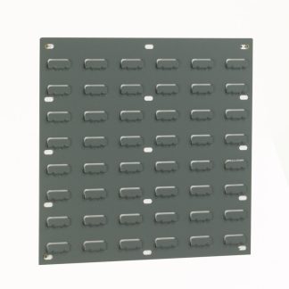 Unità di stoccaggio a pannello sfinestrato RS PRO Grigio PP, 438mm x 457mm