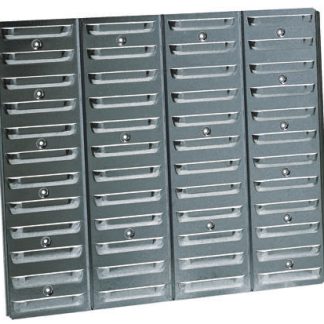 Unità di stoccaggio a pannello sfinestrato Raaco PP, 440mm x 520mm