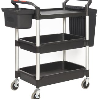 Carrello RS PRO in Plastica, 3 ripiani 1100 x 490mm, portata max 150kg