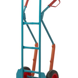 Carrello portapacchi in Acciaio RS PRO, ruote pneumatiche, piastra di carico 285 x 280mm, portata max 300kg