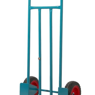 Carrello portapacchi in Acciaio RS PRO, ruote pneumatiche, piastra di carico 390 x 460mm, portata max 250kg, Pieghevole