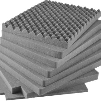 Inserto in schiuma Pelican Bugnato, Grigio, 559 x 432 x 322mm, per Valigetta iM2750