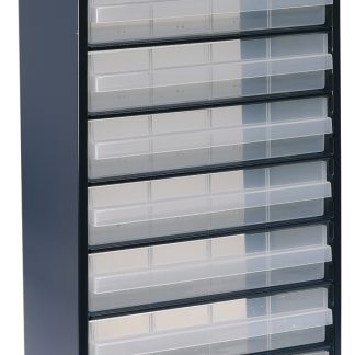 Cassettiera portaminuterie Raaco, 8 cassetti , 552mm x 306mm x 150mm