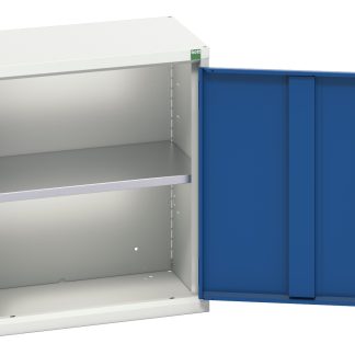 Armadietto a 1 anta Bott in Acciaio, 525 x 350 x 600mm, 1 ripiano, Bloccabile