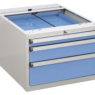 Cassettiera Treston, 3 cassetti , 370mm x 550mm x 715mm