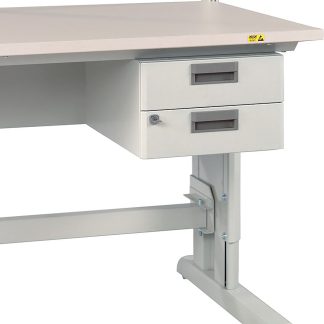 Cassettiera Treston, 2 cassetti , 220mm x 300mm x 454mm