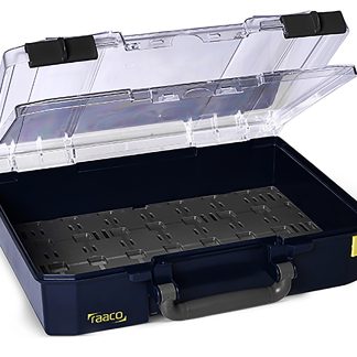 Contenitore modulare Raaco in Polipropilene, 1 scomparti, 83mm x 337mm x 278mm, Coperchio trasparente