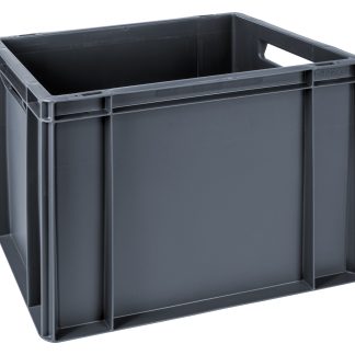 Contenitori Euro RS PRO in PP, 30L, col. Grigio, 325mm x 300mm x 400mm