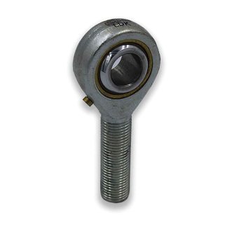 Terminale aste LDK, lunghezza 49.2mm, foro da 6.35mm, carico dinamico 4.8kN, statico 6.4kN, in Acciaio al carbonio