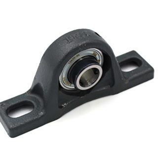 Involucro cuscinetto assiale, INA RASEY16-XL, Ø interno 16mm, foro di montaggio 19 mm, lungo 125mm, alto 57mm, in Ghisa