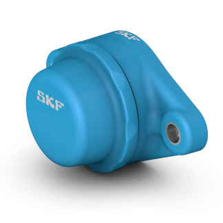Cuscinetto flangiato SKF, 2 fori di montaggio, Ø int 25.4mm, dimensioni 146mm x 55.6mm x 82mm, in Acciaio inossidabile