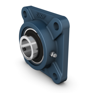 Cuscinetto flangiato SKF, 3 fori di montaggio, Ø int 60mm, dimensioni 175mm x 73.7mm x 73.7mm