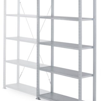 Rack di stoccaggio Acciaio Galvanizzato Manorga, 2000mm, 1250mm x 800mm x 600mm