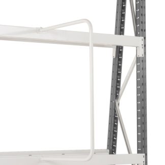 Rack di stoccaggio Acciaio Grigio chiaro Manorga, 750mm, 500mm x 50mm