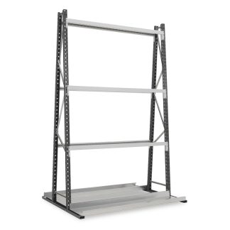 Rack di stoccaggio Acciaio Grigio scuro, grigio chiaro Manorga, 2500mm x 1800mm x 340mm