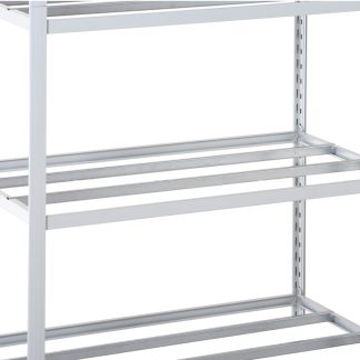 Rack di stoccaggio Acciaio Galvanizzato Manorga, 1250mm x 300mm x 500mm