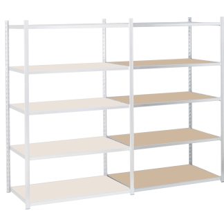 Rack di stoccaggio Acciaio Galvanizzato Manorga, 2000mm, 1000mm x 300mm x 600mm