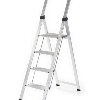 Scaletta RS PRO in Alluminio, 4 gradini, alt. piattaforma 1510mm