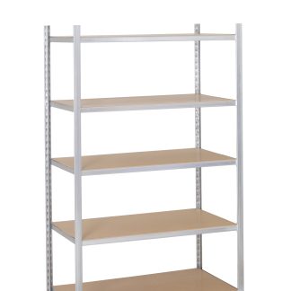 Alloggiamento base Galvanizzato Acciaio galvanizzato Manorga 5 ripiani, 2000mm x 1000mm, 500mm, capacità di carico 300kg