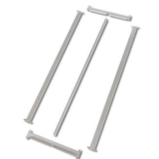 Piattaforma di espansione Galvanizzato Acciaio galvanizzato Manorga 1 ripiani x 1500mm, 800mm, capacità di carico 110kg