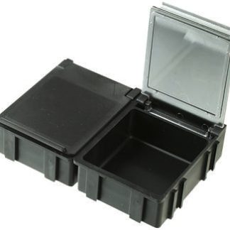 Contenitore modulare Licefa in ABS, 15mm x 37mm x 41mm, Coperchio trasparente