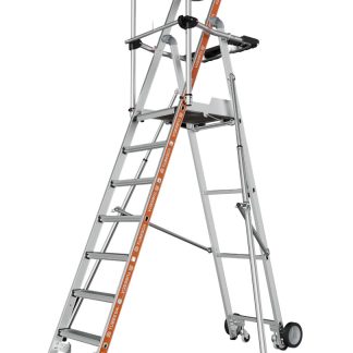 Piattaforma di lavoro e impalcatura Alluminio TUBESCA 1.63m, 150kg carico