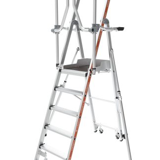 Piattaforma di lavoro e impalcatura Alluminio TUBESCA 1.17m, 150kg carico