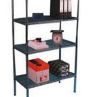 Ripiano a filo metallico Acciaio RS PRO, scaffale in filo metallico, 915mm x 610mm