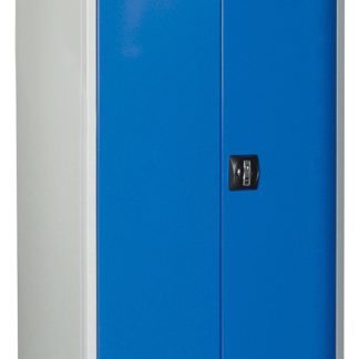 Armadietto di stoccaggio da pavimento RS PRO in Acciaio, 1580 x 770 x 330mm, 6 ripiani, Bloccabile