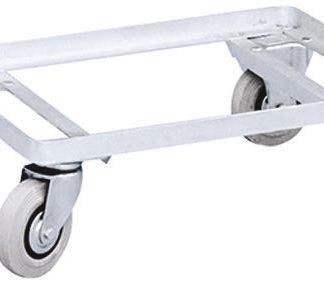 Carrello con ruote Alluminio Zarges, carico 150kg, 600mm x 800mm