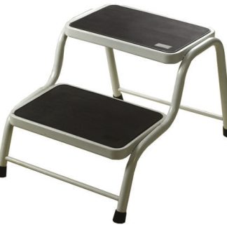 Scaletta RS PRO in Gomma, acciaio, 2 gradini, alt. piattaforma 0.38m