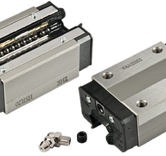 Carrello a guide lineari THK, serie HSR-R, carrello da 83.1mm x 48mm, per guida larga 23mm