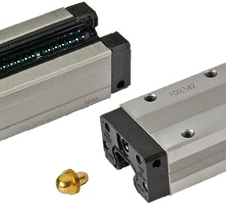 Carrello a guide lineari THK, serie SH-V, carrello da 92mm x 48mm, per guida larga 23mm