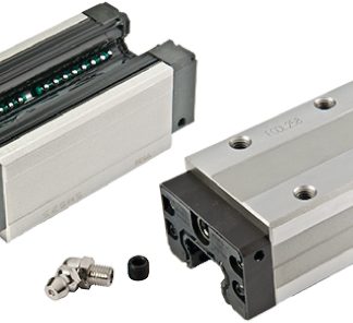 Carrello a guide lineari THK, serie SH-R, carrello da 92mm x 48mm, per guida larga 23mm