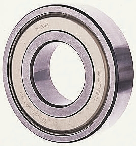 Cuscinetto a sfera Cuscinetti radiali a una corona di sfere NSK-RHP in Acciaio, Ø int. 15.87mm, Ø est. 39.68mm, Largh.