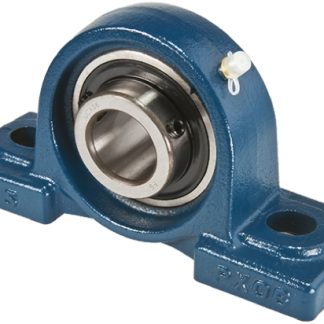 Blocco di supporto per cuscinetti, RS PRO, Ø interno 40mm, foro di montaggio 20 mm, lungo 222mm, alto 113mm, in Ghisa