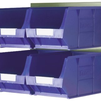 Contenitore RS PRO Colore blu PP, 132mm x 205mm x 350mm