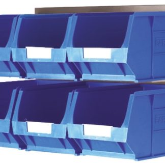 Contenitore RS PRO Colore blu PP, 132mm x 150mm x 240mm