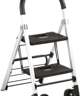 Scaletta RS PRO in Alluminio, 2 gradini, alt. piattaforma 490mm