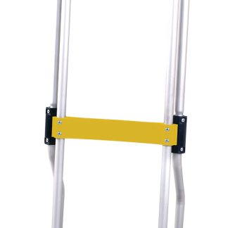 Carrello portapacchi in Alluminio RS PRO, ruote , piastra di carico 310 x 310mm, portata max 270kg, Pieghevole
