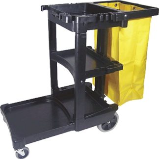 Carrello Rubbermaid Commercial Products in PP, 3 ripiani