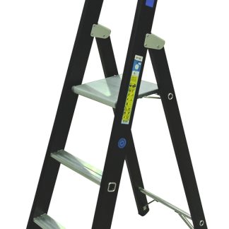 Scala Zarges a 3 gradini, alt. piattaforma 0.8m, montanti in Alluminio