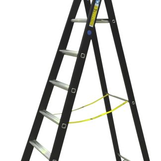 Scala Zarges a 6 gradini, alt. piattaforma 1.59m, montanti in Alluminio