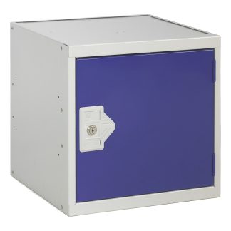 Armadietto di stoccaggio Acciaio Colore blu RS PRO 1 porta, 380 mm x 380 mm x 380mm