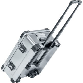 Valigetta Zarges K 424 XC in Alluminio, 550 x 400 x 233mm, a tenuta stagna, con ruote