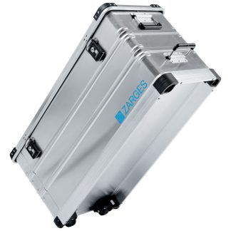 Valigetta Zarges K 424 XC in Alluminio, 960 x 400 x 455mm, a tenuta stagna, con ruote