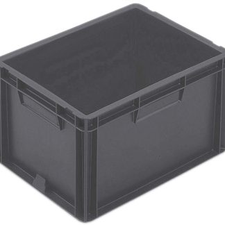 Contenitore impilabile Schoeller Allibert, 20L, col. Grigio, 235mm x 400mm x 300mm