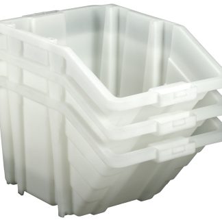 Contenitore RS PRO Bianco PP, 345mm x 400mm x 635mm